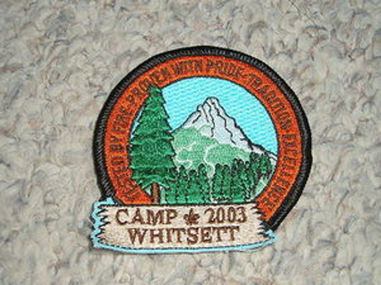 2003 Camp Whitsett Patch - Scout