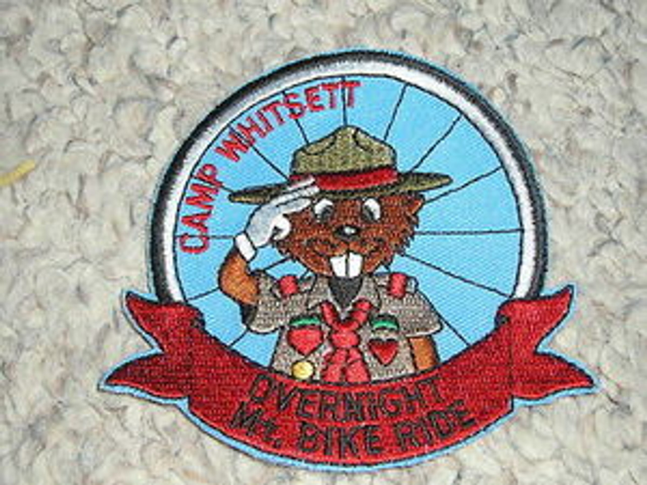 2000's Camp Whitsett Overnight Mtn Bike Ride Patch - Scout