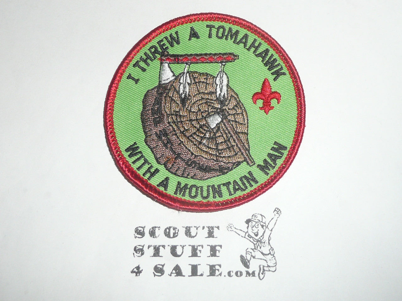 1990's Camp Whitsett Tomahawk Patch - Scout