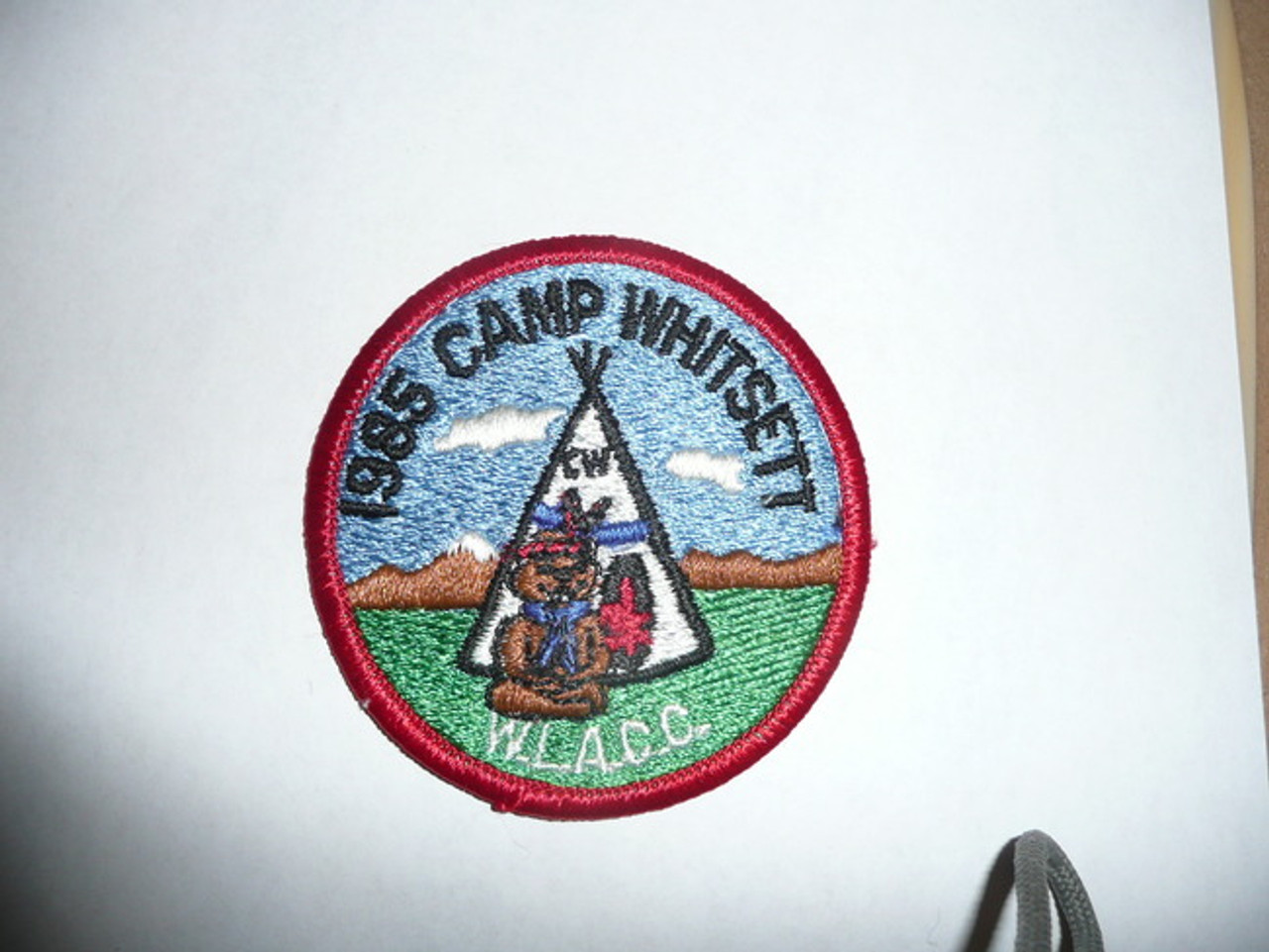 1985 Camp Whitsett Patch - Scout