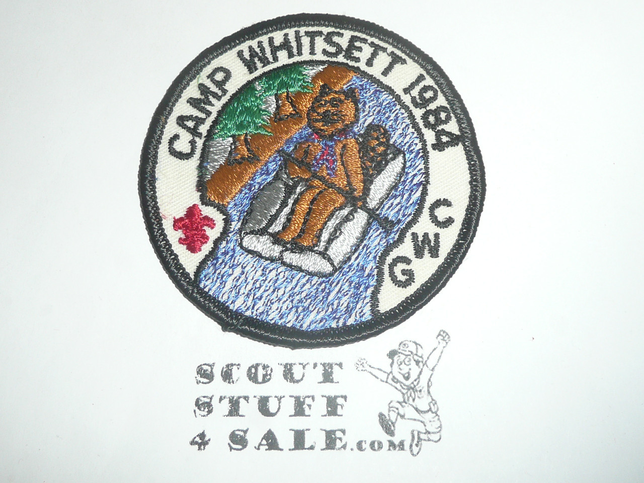 1984 Camp Whitsett Patch - Scout