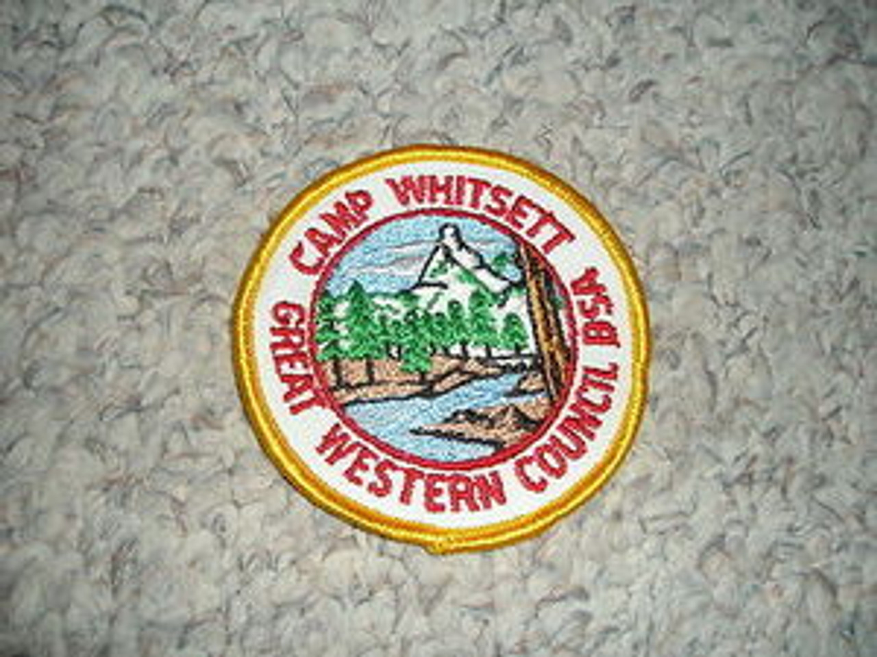 1981 Camp Whitsett Patch - Scout