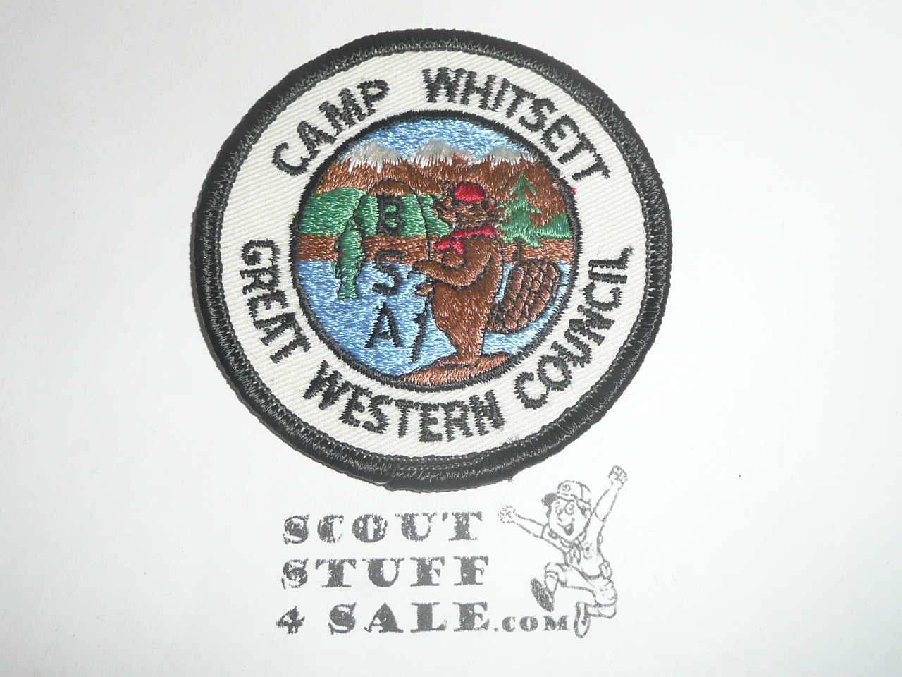 1976 Camp Whitsett Patch - Scout
