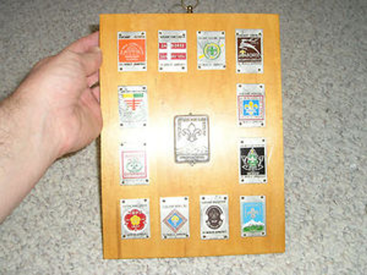 1967 World Boy Scout Jamboree Commemorative Plaque