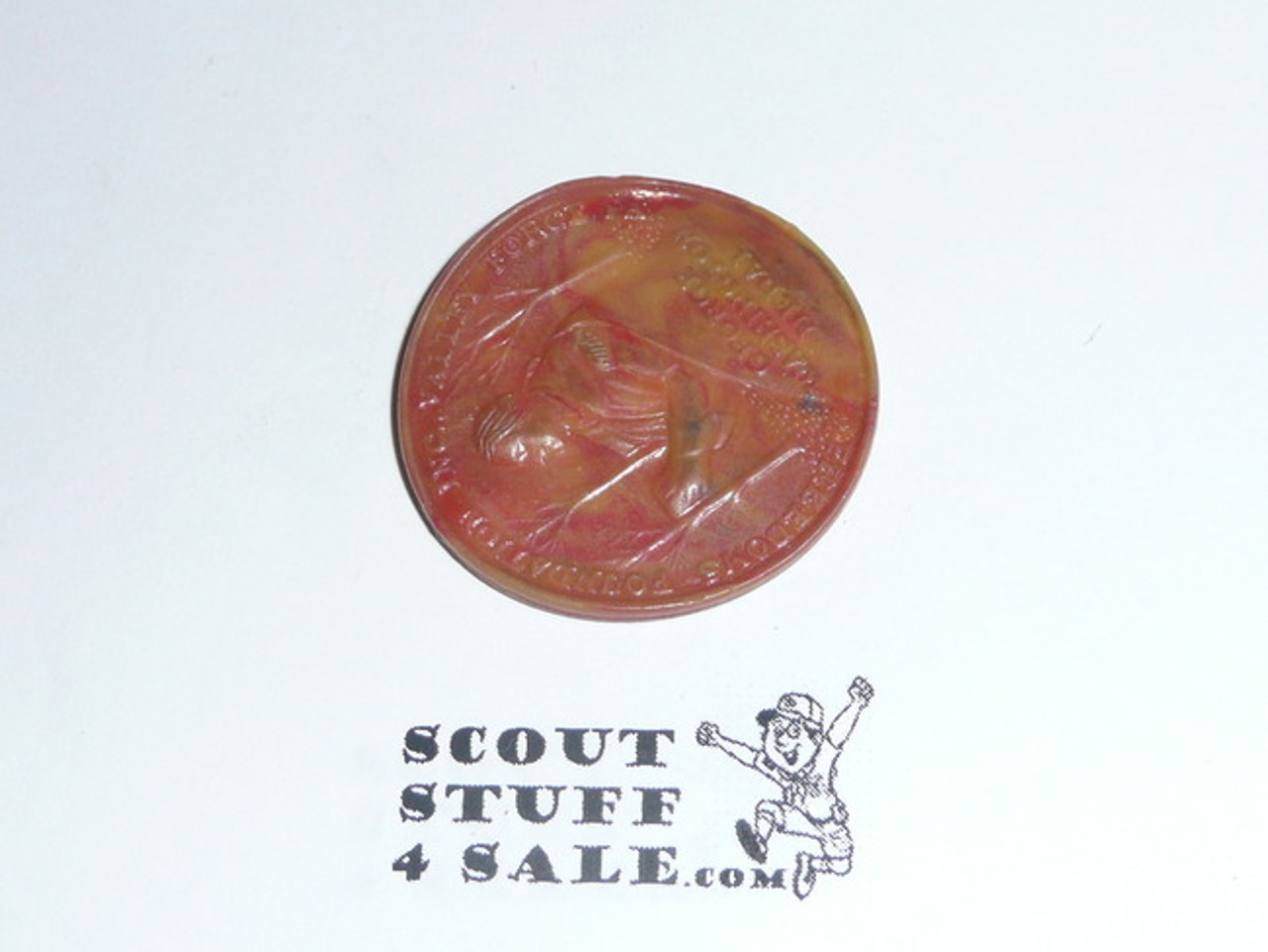 1952 Freedom Foundation Boy Scout George Washington Coin / Token, Resin