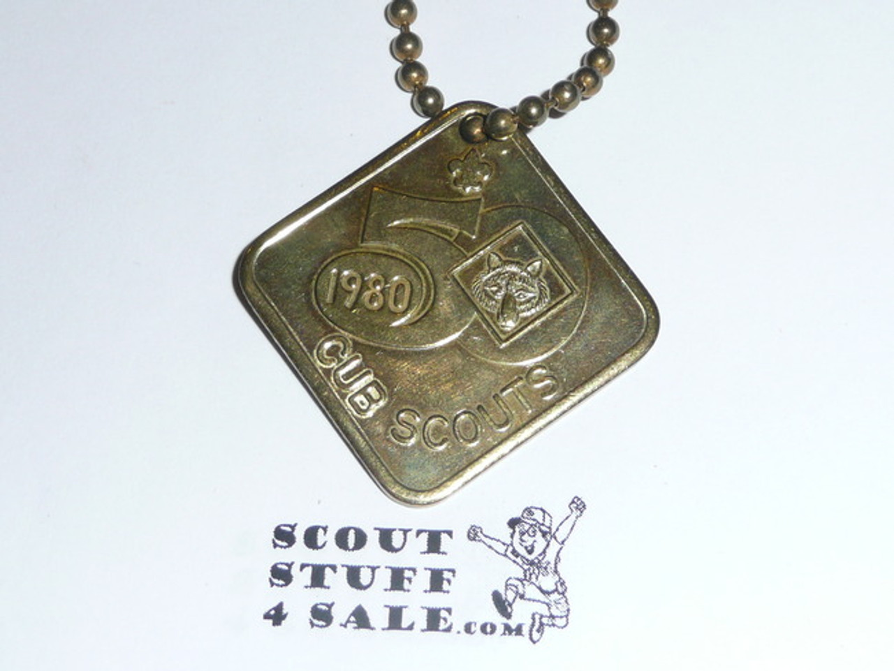1980 Cub Scout 50th Anniversary Token on chain