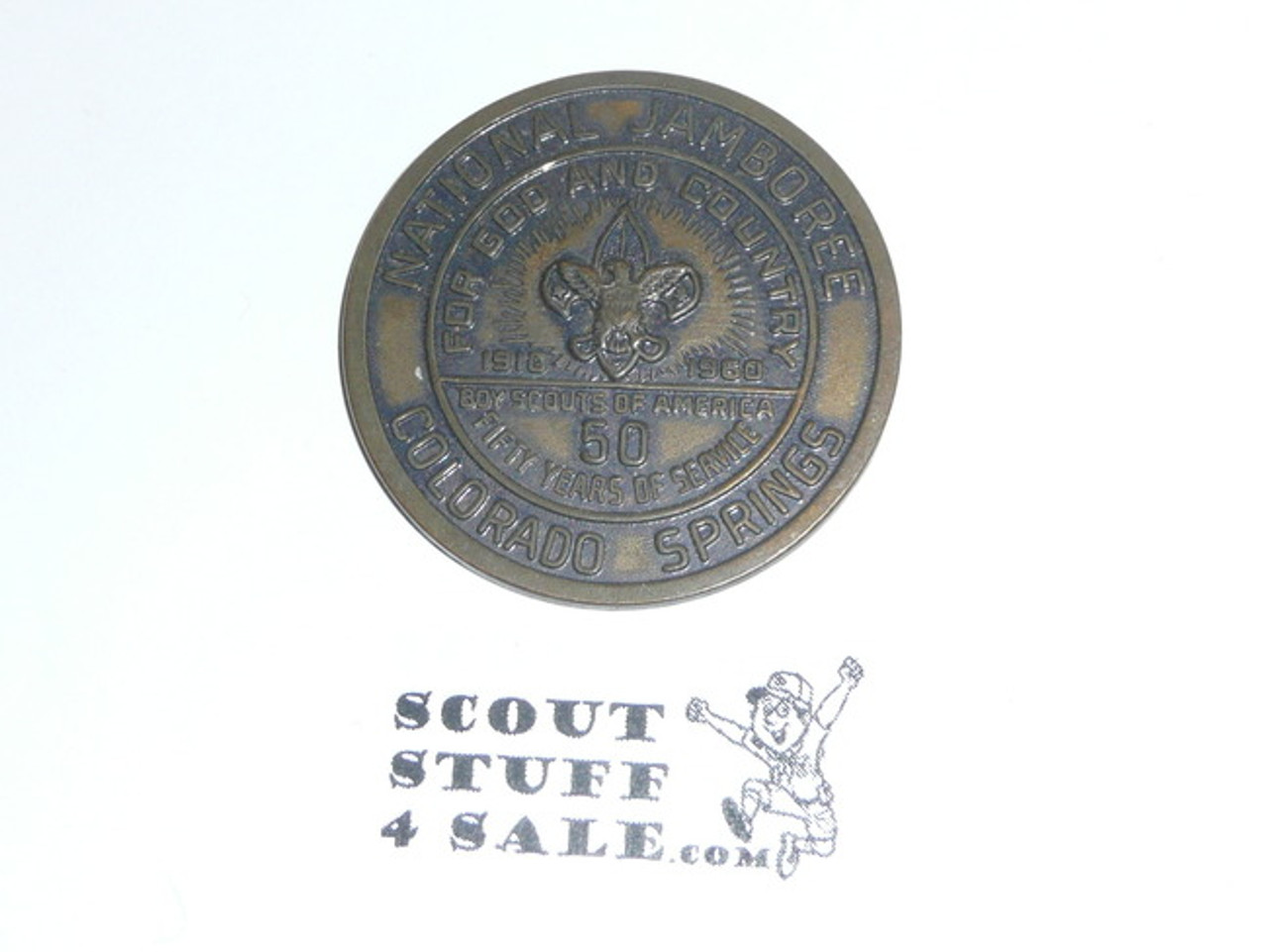 1960 National Jamboree Coin / Token Bronze Color