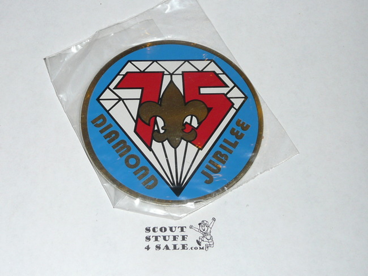 75th BSA Anniversary, Rigid Sticker