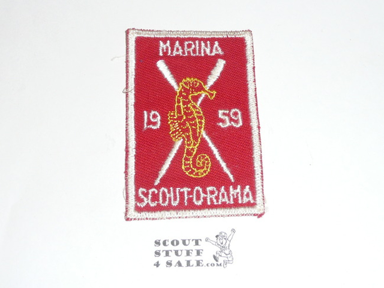 Crescent Bay Area Council, 1959 Marina District Scoutorama Patch