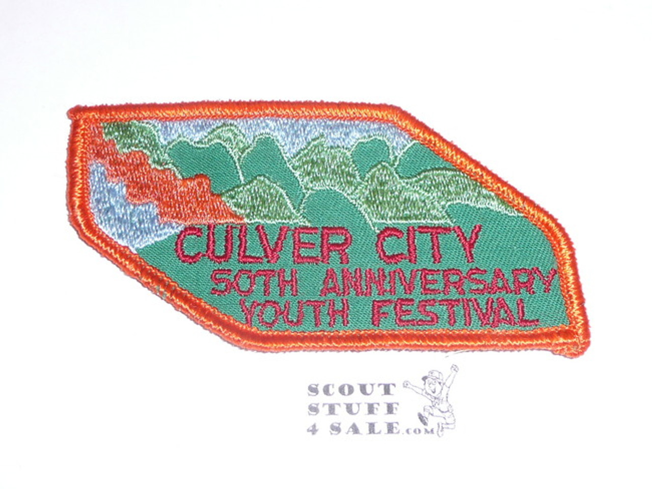 Crescent Bay Area Council, Culver City 50th Anniversary Youth Festival Patch