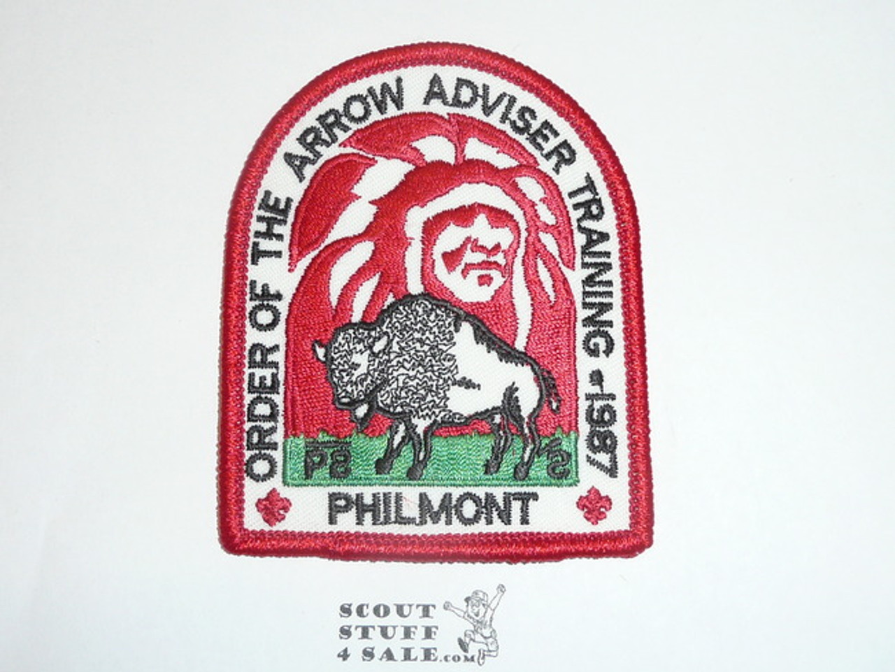 Philmont Scout Ranch, Training Center, 1987 Order of the Arrow Adviser Training Patch