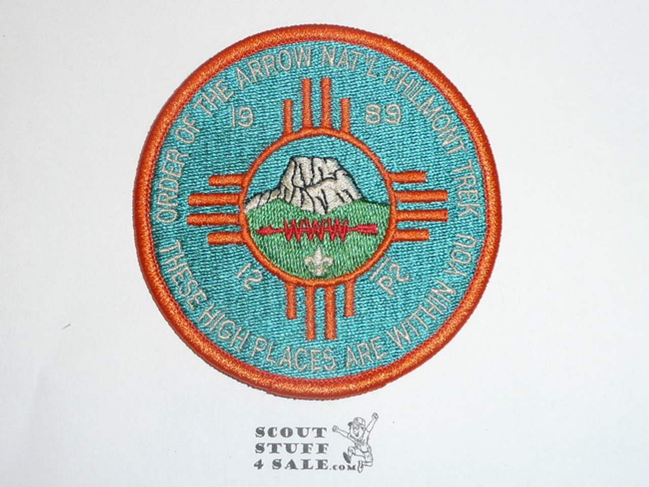 Philmont Scout Ranch, 1989 Order of the Arrow Philmont Trek Patch