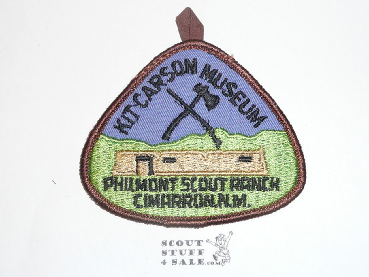 Philmont Scout Ranch, Kit Carson Museum With Button Loop and Gauze Back