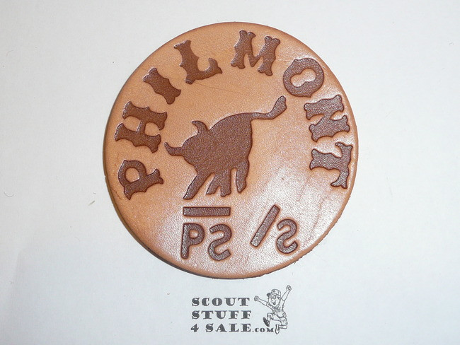 Philmont Scout Ranch, 3 Inch Round Leather