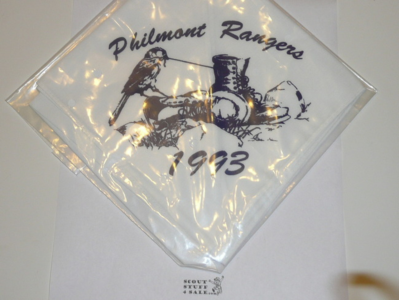 Philmont Scout Ranch Neckerchief, 1993 Philmont Rangers, White
