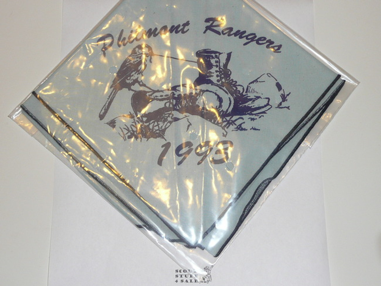 Philmont Scout Ranch Neckerchief, 1993 Ranger, Blue