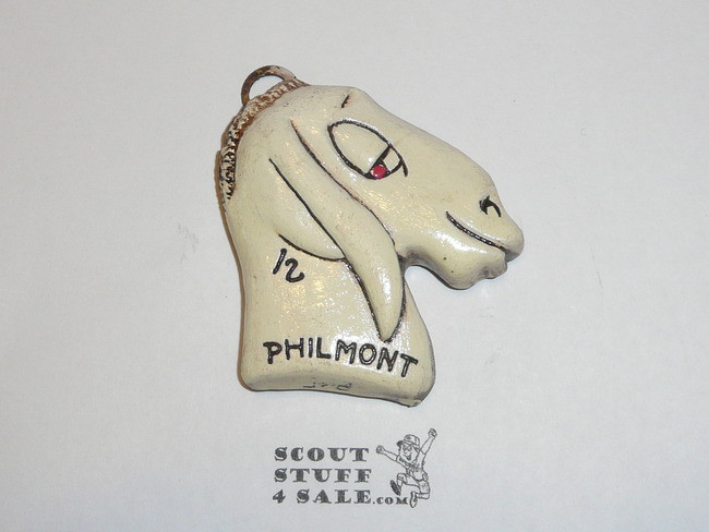 Philmont Scout Ranch Plaster Burro To Hang On Wall