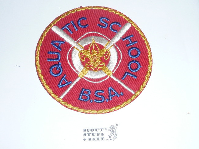 Boy Scouts of America Aquatic School Jacket Patch