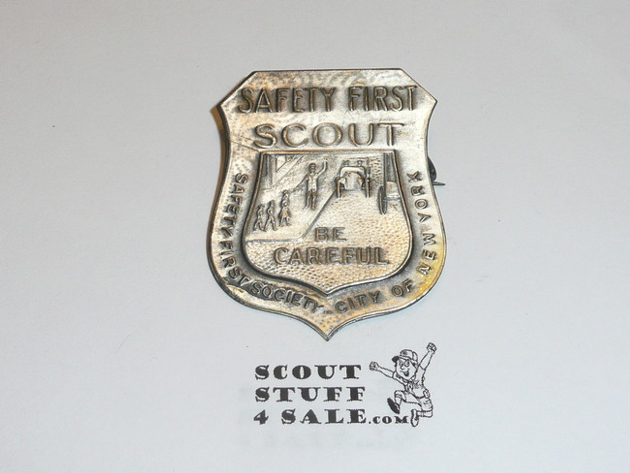 Safety First Scout Badge, Safety First Society New York City