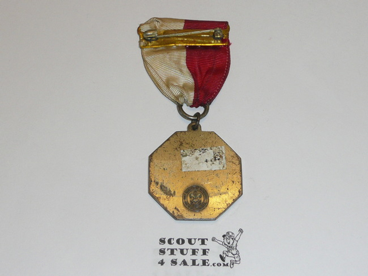 1960's Silver Boy Scout Contest Medal, Used