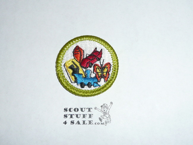 Collections - Type H - Fully Embroidered Plastic Back Merit Badge (1972-2002)