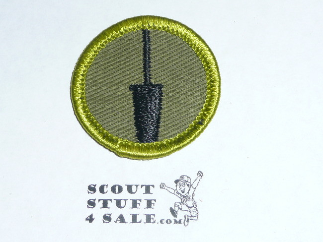 Dairying - Type F - Rolled Edge Twill Merit Badge (1961-1968)