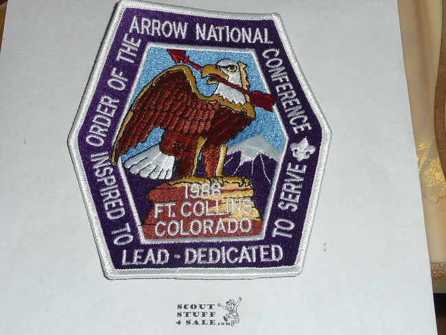 National Order of the Arrow Conference (NOAC), 1988 Jacket Patch