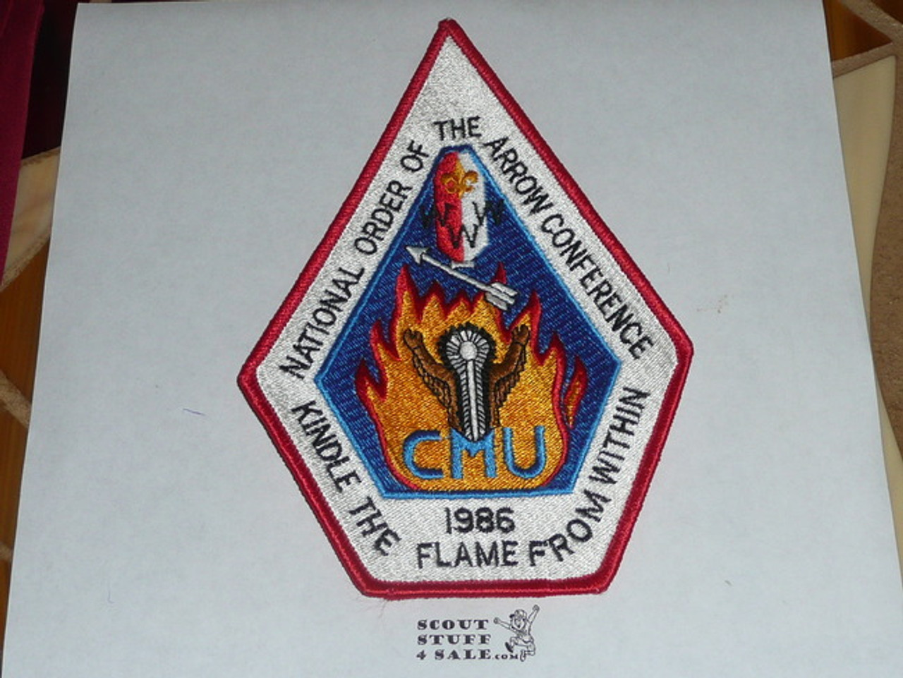 National Order of the Arrow Conference (NOAC), 1986 Jacket Patch