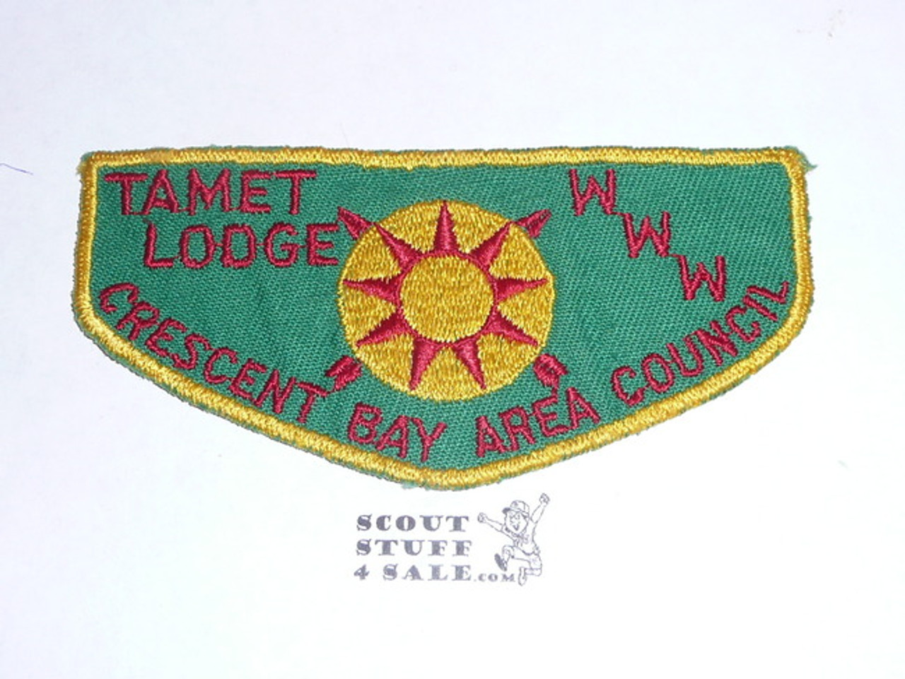 Order of the Arrow Lodge #225 Tamet f1 First Flap Patch