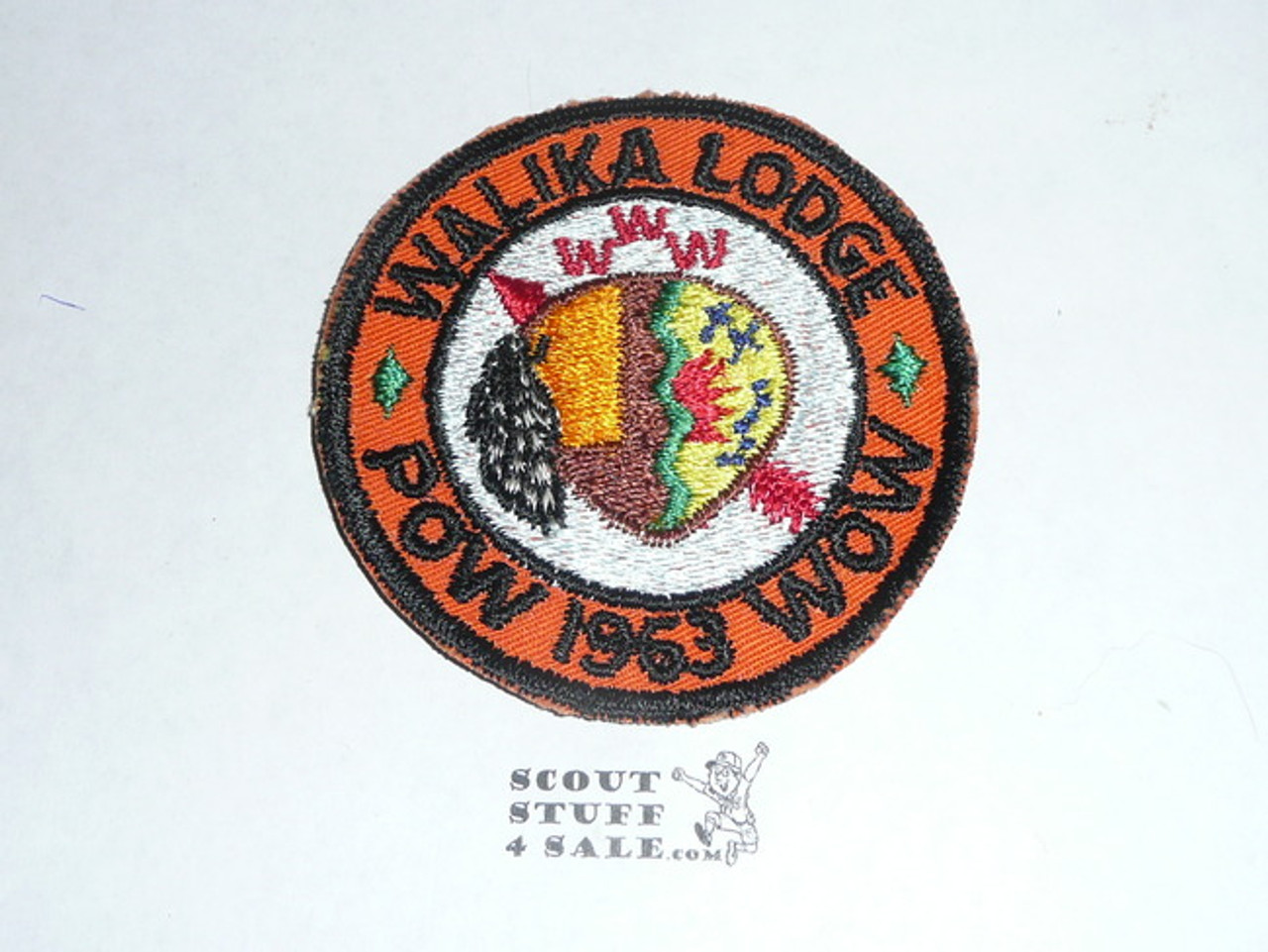 Order of the Arrow Lodge #228 Walika 1963 Pow Wow Patch