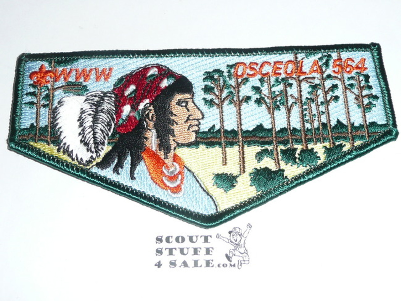 Order of the Arrow Lodge #564 Osceola s17 Flap Patch