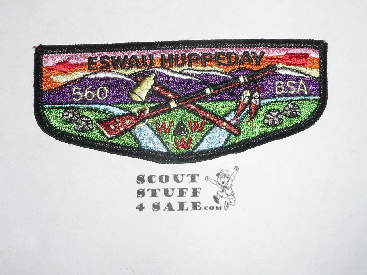 Order of the Arrow Lodge #560 Eswau Huppeday s39 Flap Patch