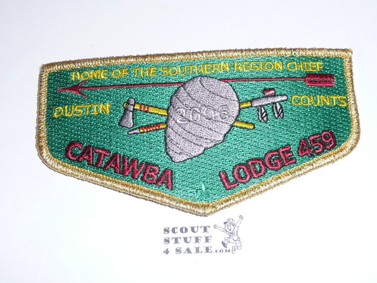 Order of the Arrow Lodge #459 Catawba 2006 Southern Region Chief Flap Patch