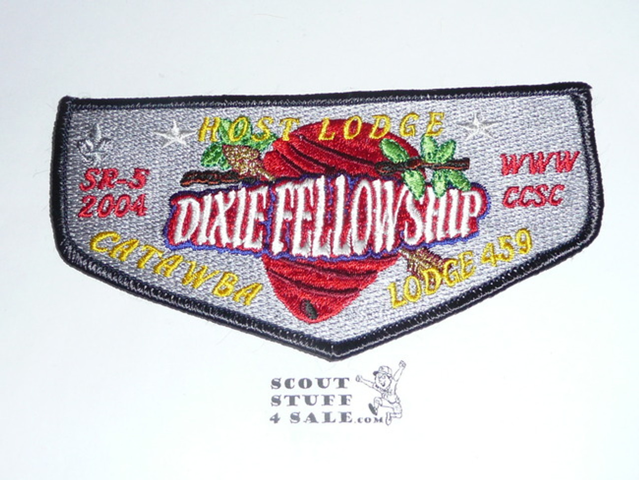 Order of the Arrow Lodge #459 Catawba 2004 Dixie Fellowship Host Flap Patch