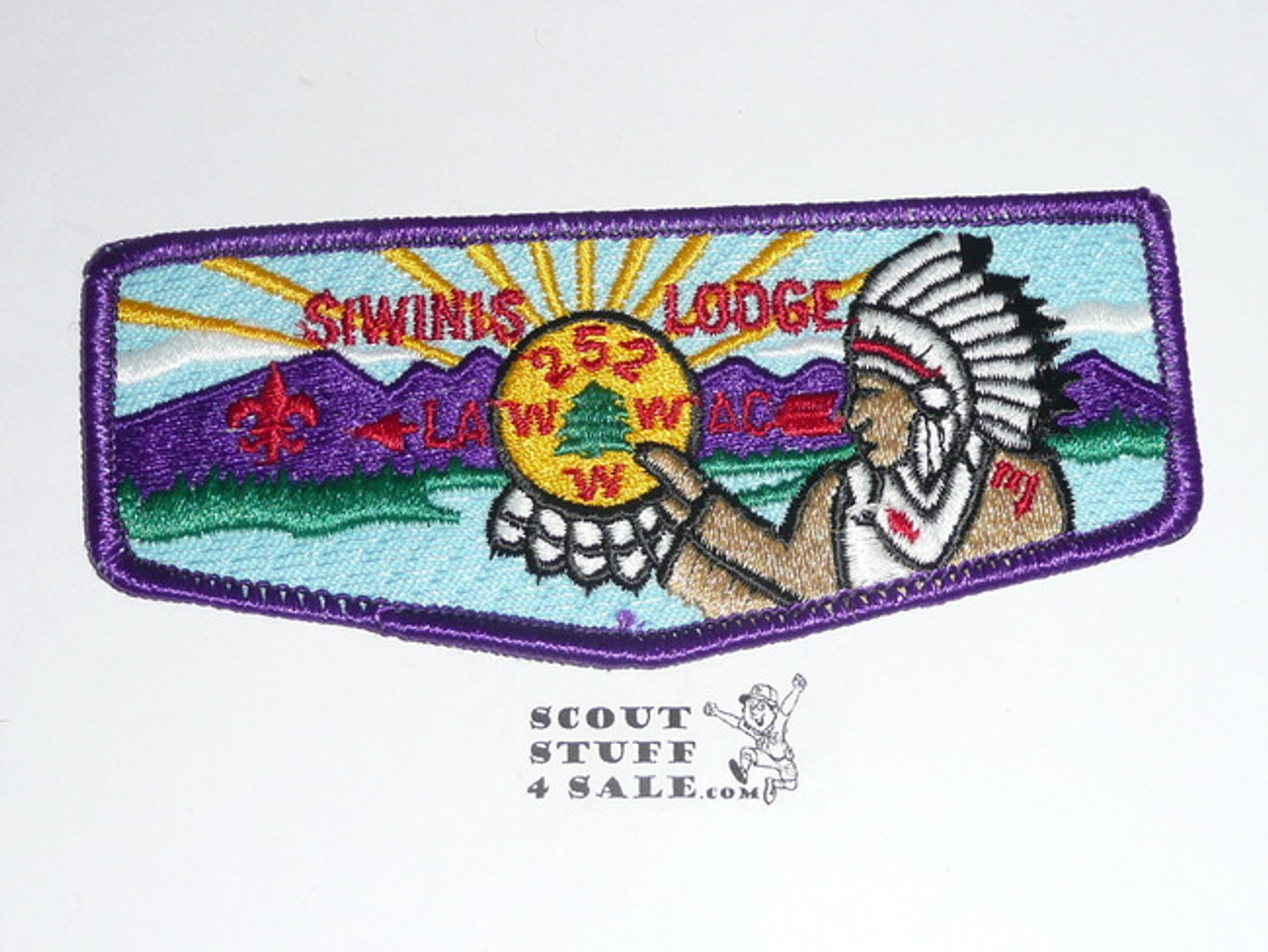 Order of the Arrow Lodge #252 Siwinis Flap Patch from the Last Ten Years #2