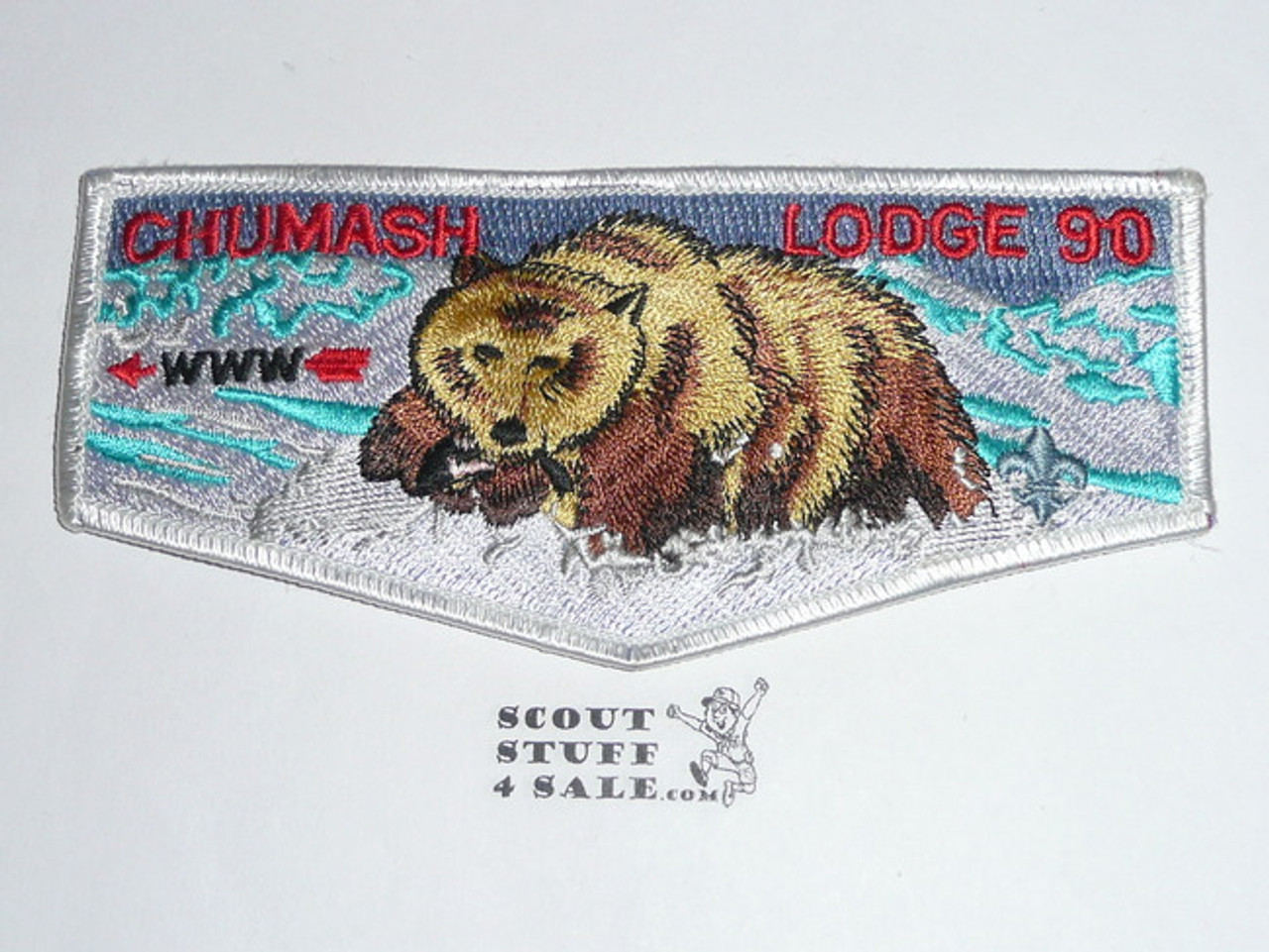 Order of the Arrow Lodge #90 Chumash Flap Patch