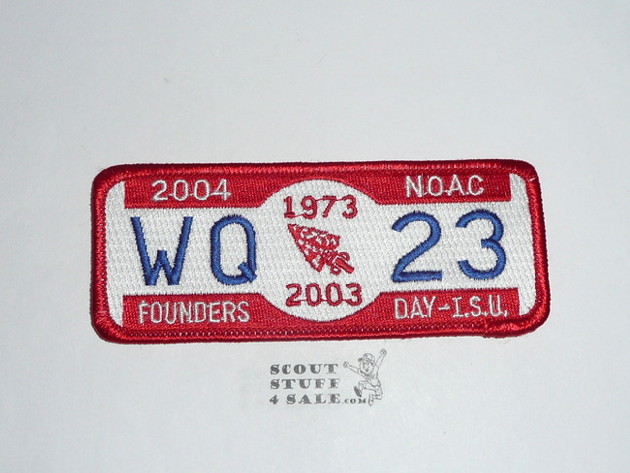 Order of the Arrow Lodge #23 Wenasa Quenhotan 2004 NOAC Flap Patch