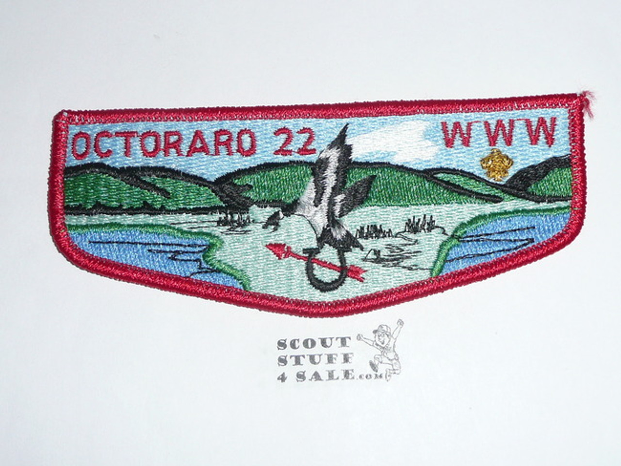 Order of the Arrow Lodge #22 Octoraro s114 Flap Patch