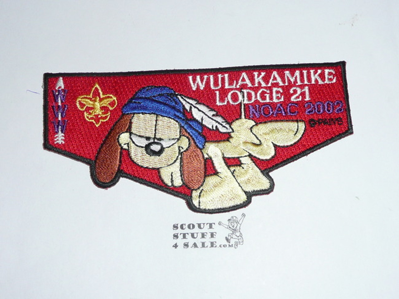 Order of the Arrow Lodge #21 Wulakamike s19 2002 NOAC Flap Patch