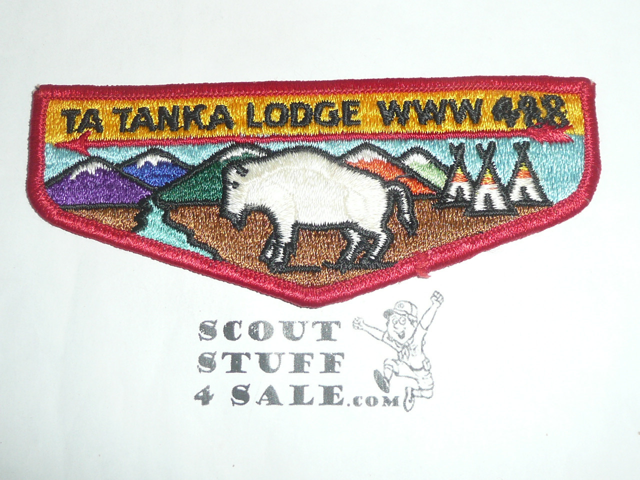 Order of the Arrow Lodge #488 Ta Tanka s5 Flap Patch