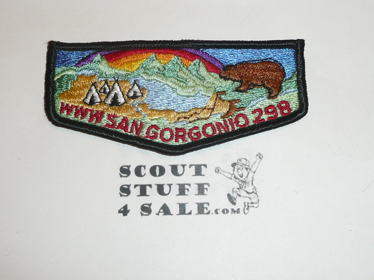 Order of the Arrow Lodge #298 San Gorgonio s6 Flap Patch