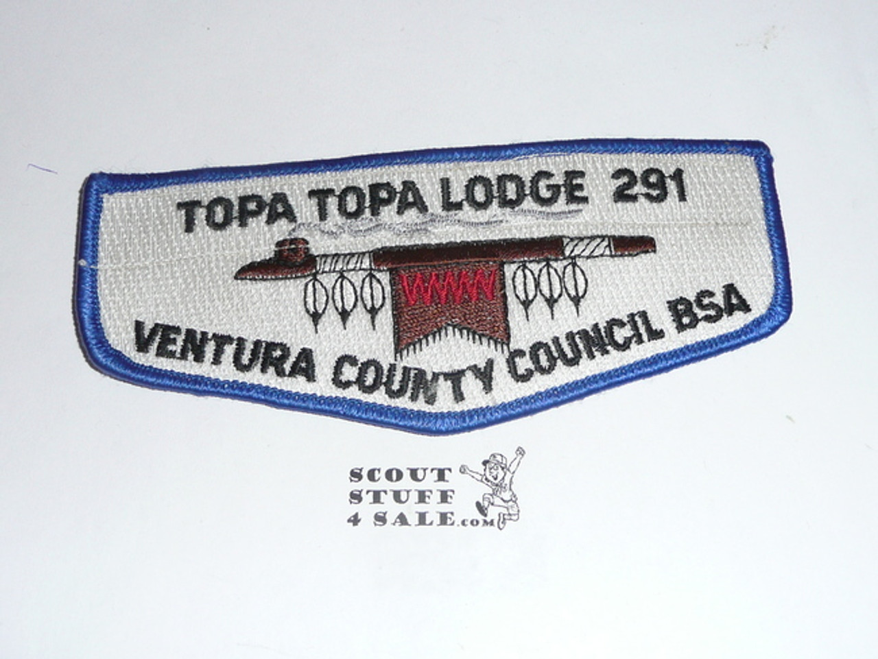 Order of the Arrow Lodge #291 Topa Topa s23 Flap Patch