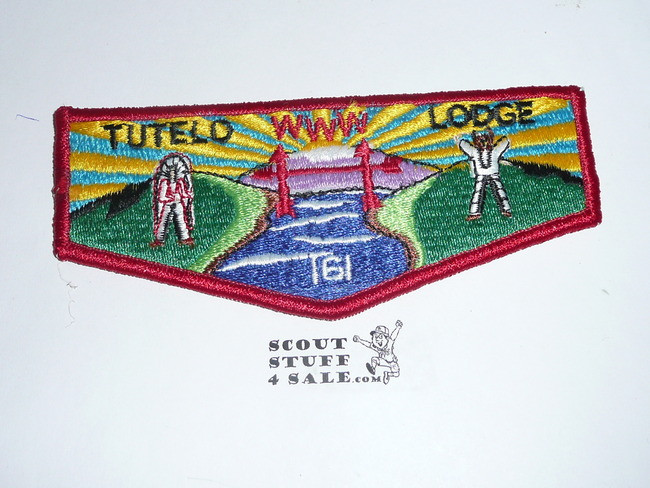 Order of the Arrow Lodge #161 Tutelo s23 Flap Patch