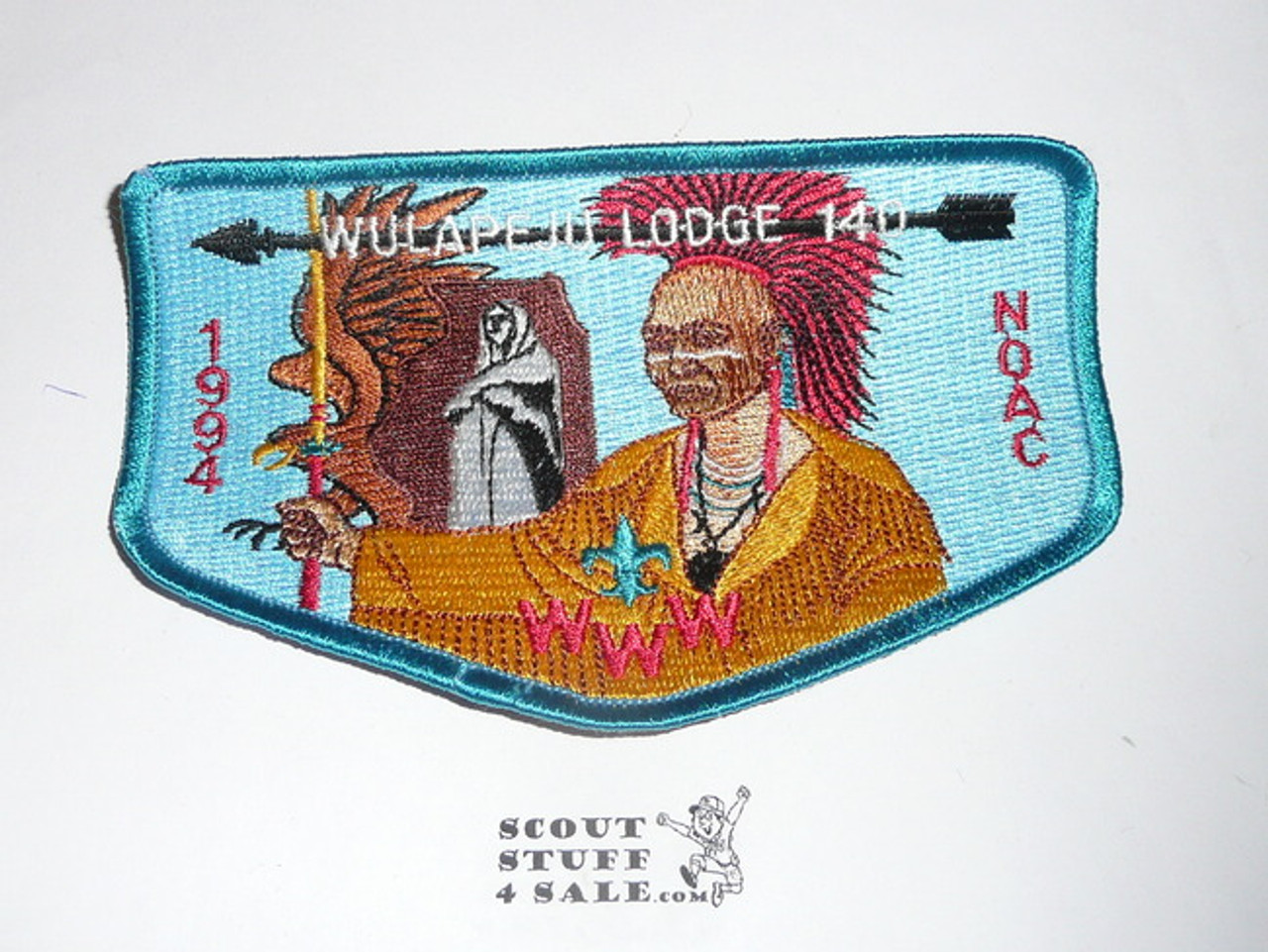 Order of the Arrow Lodge #140 Wulapeju s17 Flap Patch