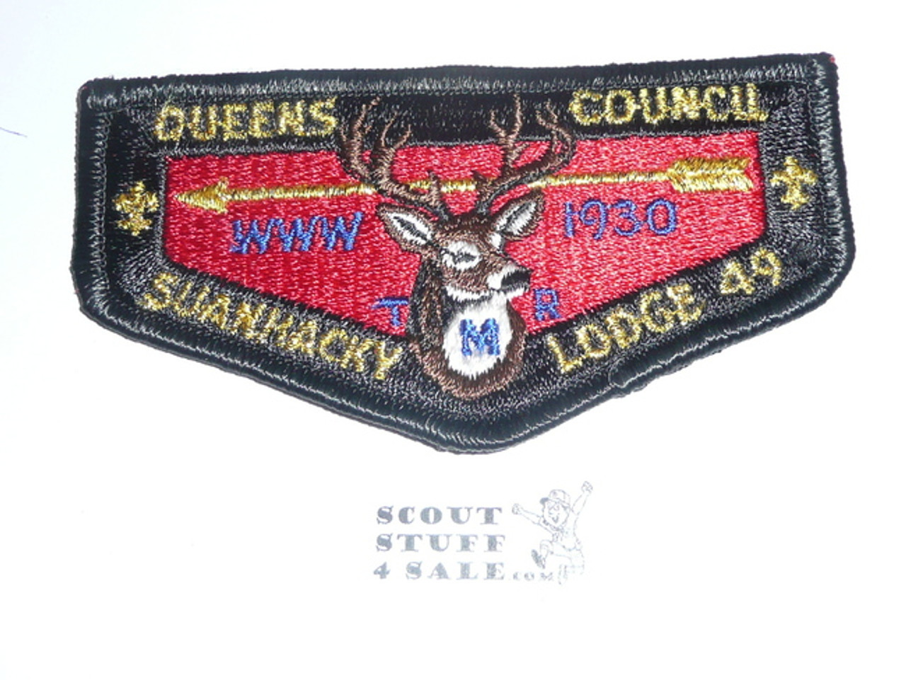 Order of the Arrow Lodge #49 Suanhacky s5 Flap Patch