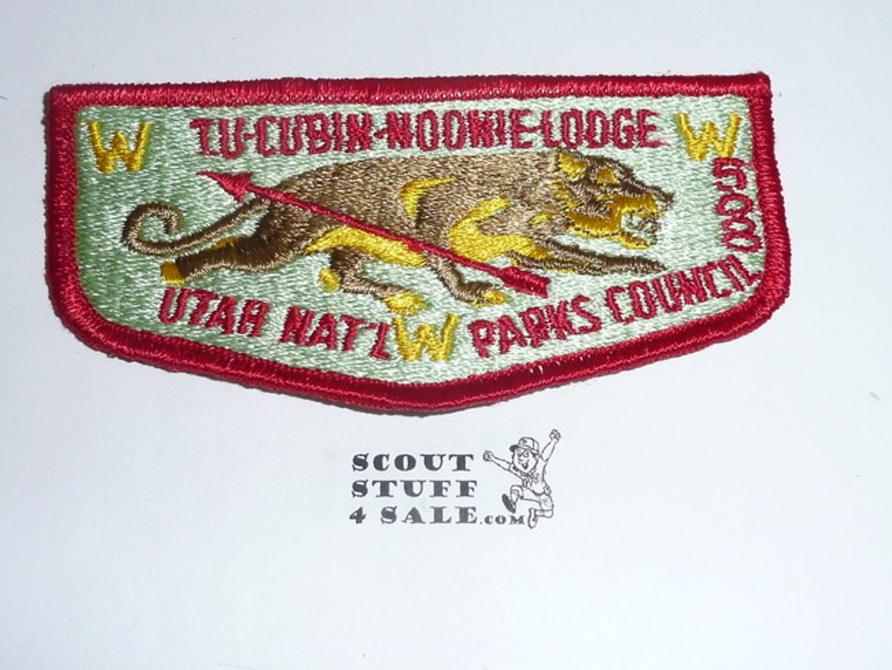 Order of the Arrow Lodge #508 Tu-Cubin-Noonie s4 Flap Patch