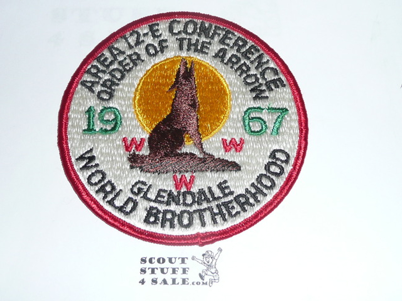 Section / Area 12-E Order of the Arrow Conference Patch, 1967