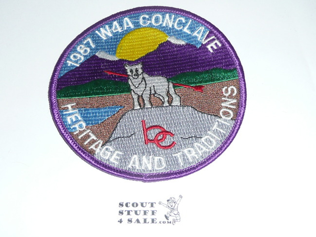 Section / Area W4A Order of the Arrow Conference Patch, 1987