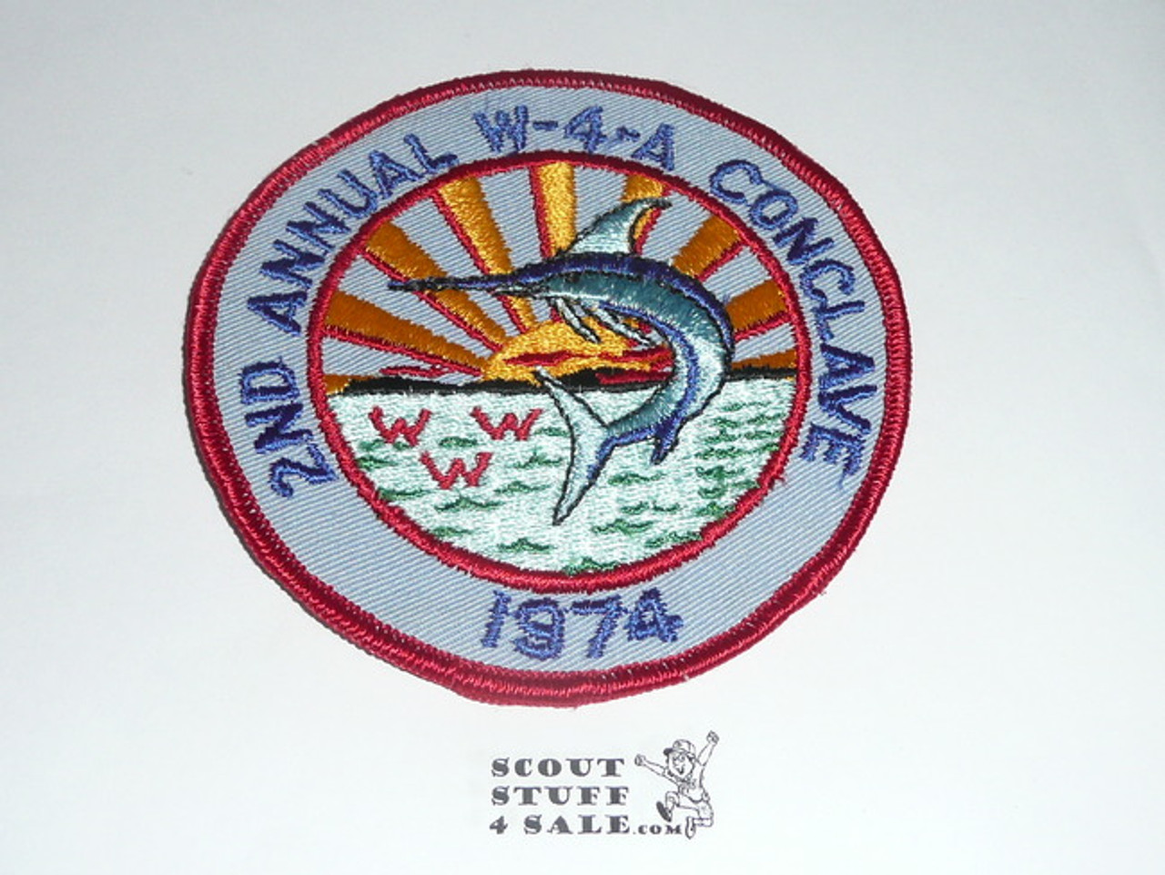 Section / Area W4A Order of the Arrow Conference Patch, 1974