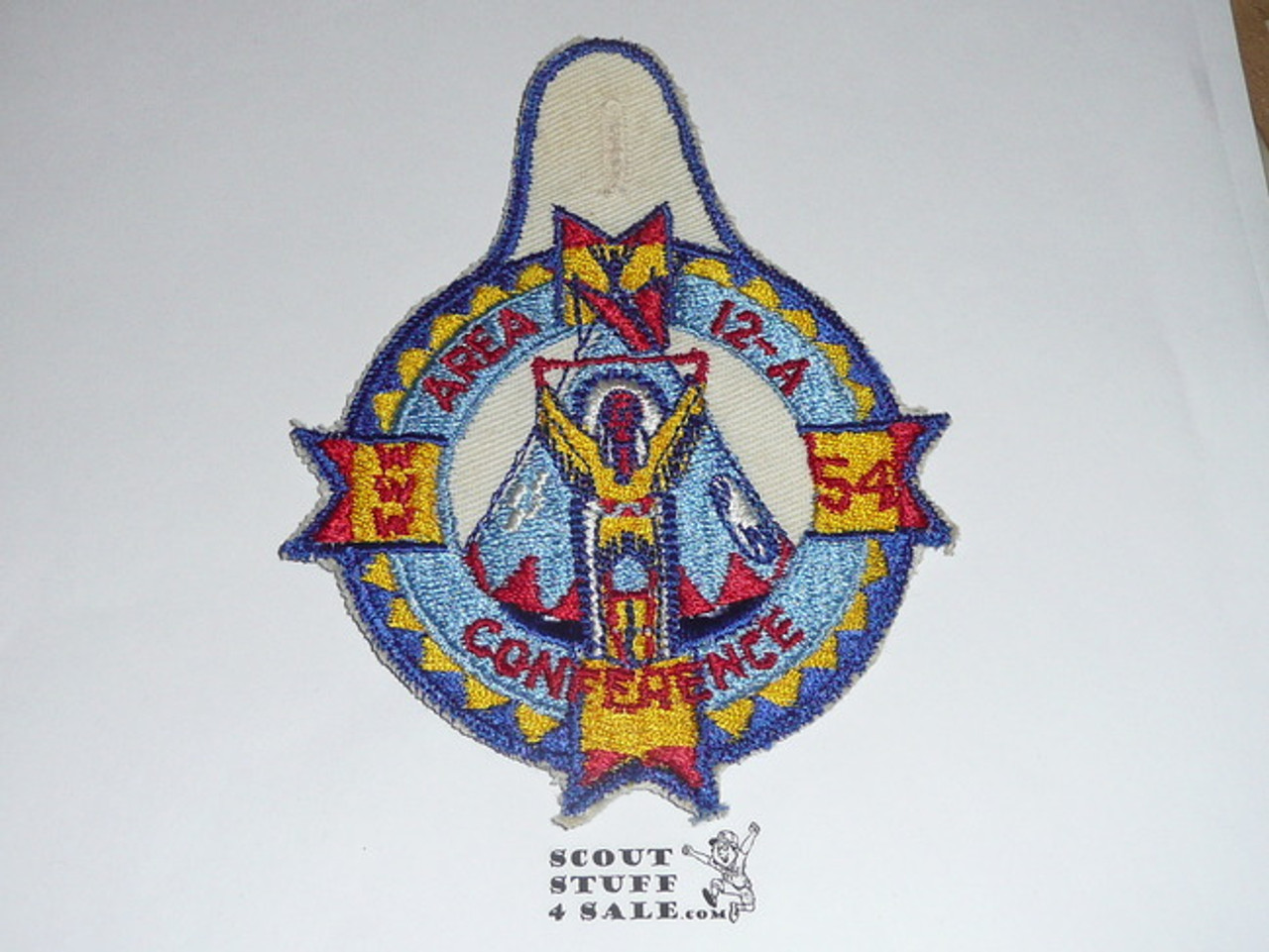Section / Area 12-A Order of the Arrow Conference Patch, 1954